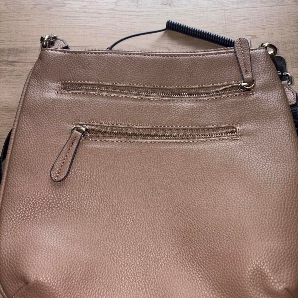 St-john-s-bay Women's Pink and Tan Bag